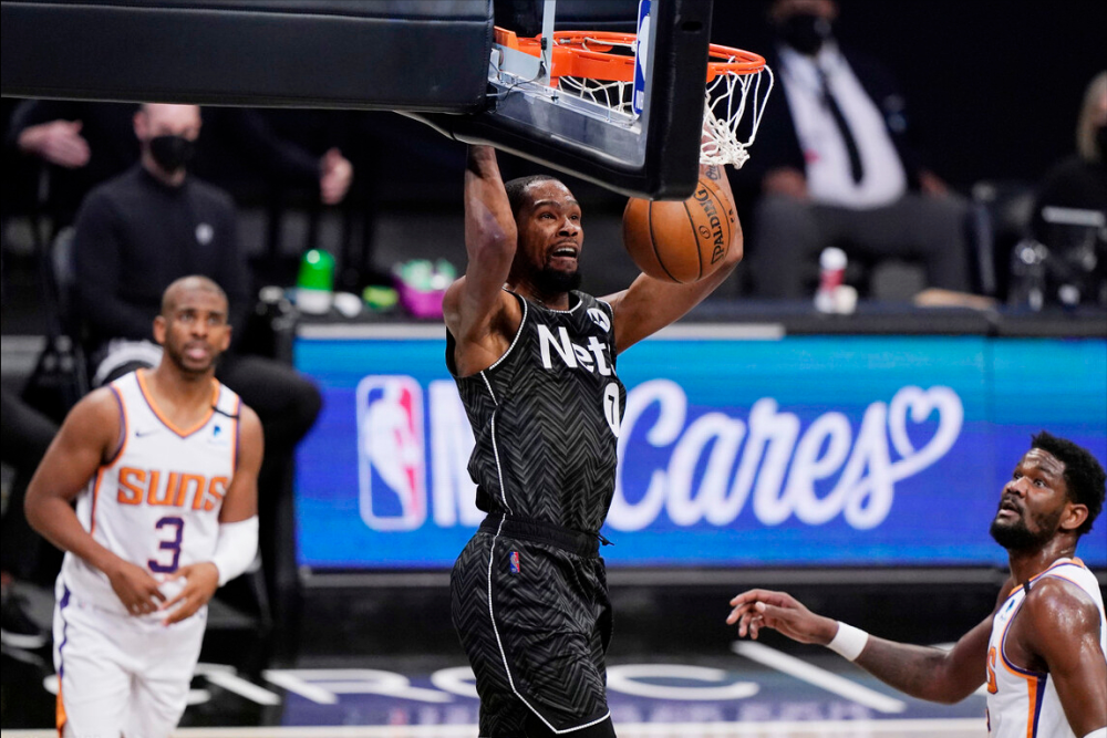 无力回天！篮网败给太阳的简单介绍