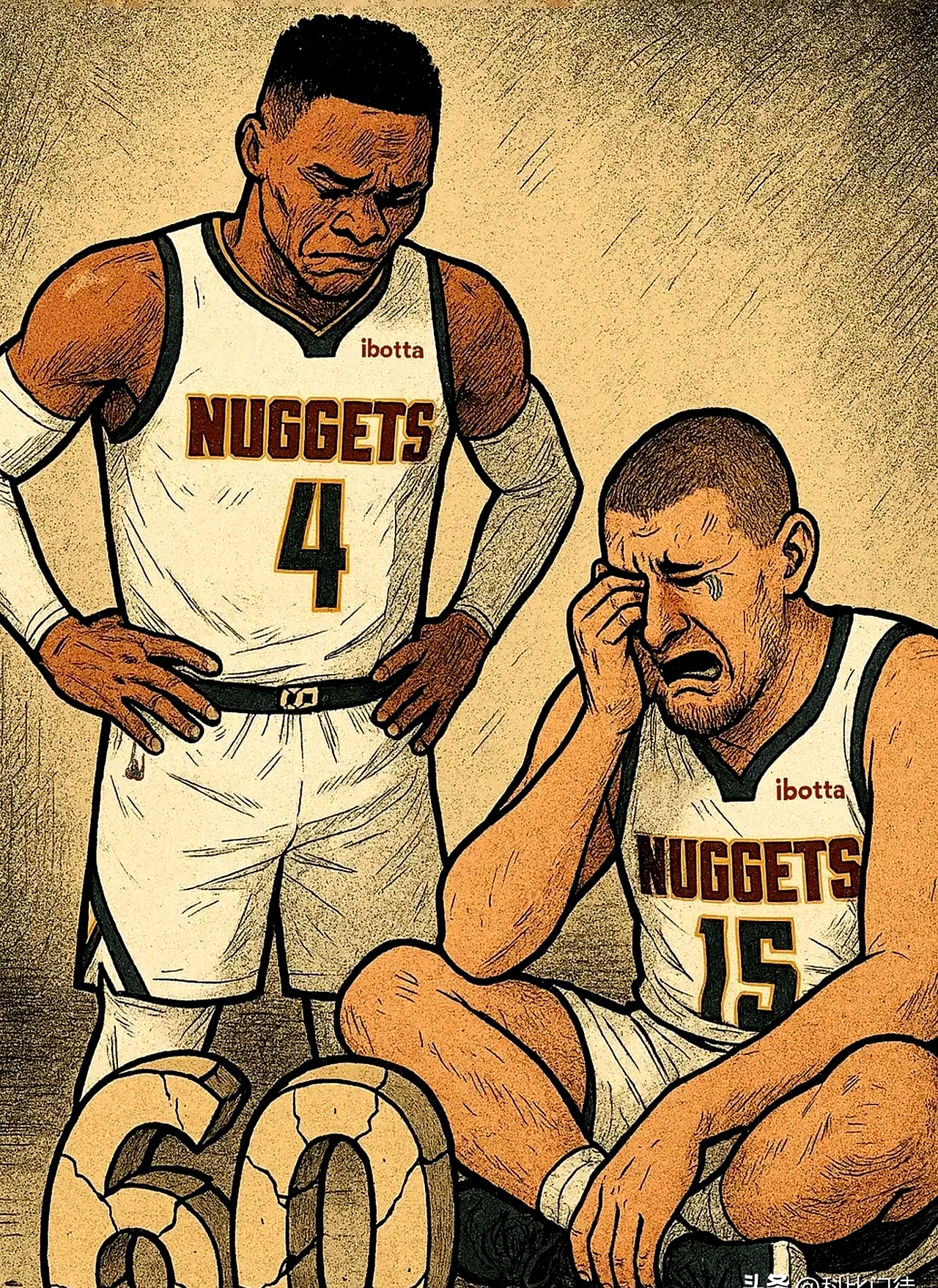 湖人前锋表现不佳，承担更多内线责任